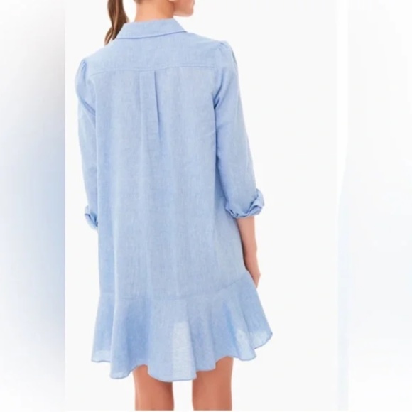 Tuckernuck Chambray Callahan Dress L NWOT - Picture 2 of 7